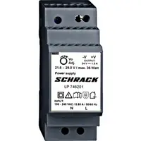 Sursă monofazată, electronică, modulară, 230/24VDC, 1,5A