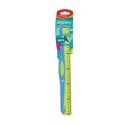 Rigla Keyroad Easy Liner Soft Grip KR971236, 30cm, plastic, bicolor, blister