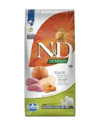 FARMINA N&amp;D Pumpkin Adult Medium &amp; Maxi Hrana uscata caini talie medie si mare, cu mistret si mar 12 kg