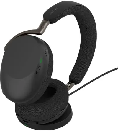 Căști wireless Jabra – Evolve3 85, ANC, MS, Link 390c, WLC, negru