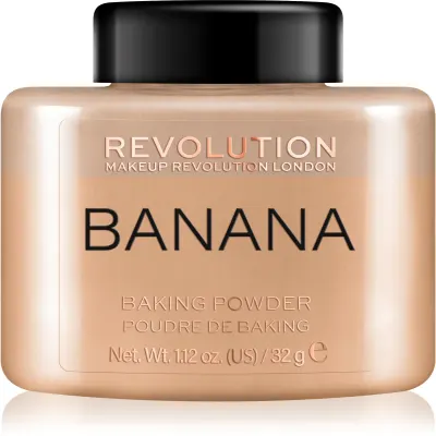 Revolution Baking Powder pudra culoare Banana 32 g