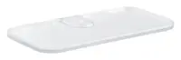 Etajera Grohe SmartActive, 210 x 72 mm, acril, alb, 48426000