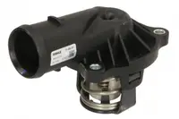 Termostat lichid racire (87 C, in carcasa) potrivit AUDI A4 B7, A6 ALLROAD C6, A6 C6, A8 D3, Q7; VW PHAETON, TOUAREG 2.7D-5.0D 11.02-03.18