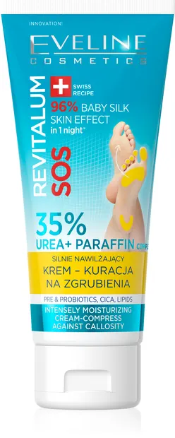 Eveline Cremă pentru picioare cu 35% uree Revitalum SOS, 75 ml