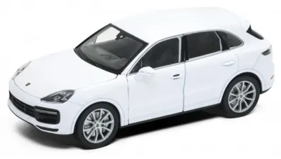 Model de colecție Welly Contemporary: Automobile - Porsche Cayenne Turbo, White