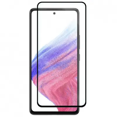 Folie de protectie Ecran OEM pentru Samsung Galaxy A53 5G A536, Sticla Securizata, Full Glue, 6D, Neagra