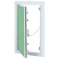 vidaXL Panou de Acces Verde și Argintiu 30 x 55 cm