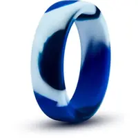 Blush Performance Silicone Camo Blue inel pentru penis