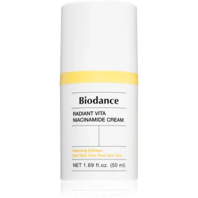 Biodance Radiant Vita Niacinamide Cream crema hidratanta si hranitoare pentru strălucirea și netezirea pielii 50 ml
