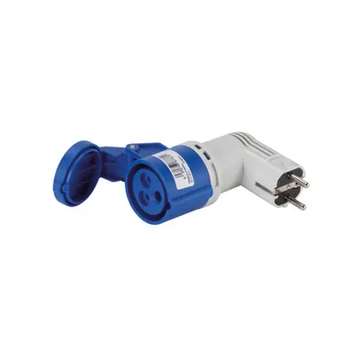 Ec690 Adaptor Shuko To 2p+e 16a Ip44