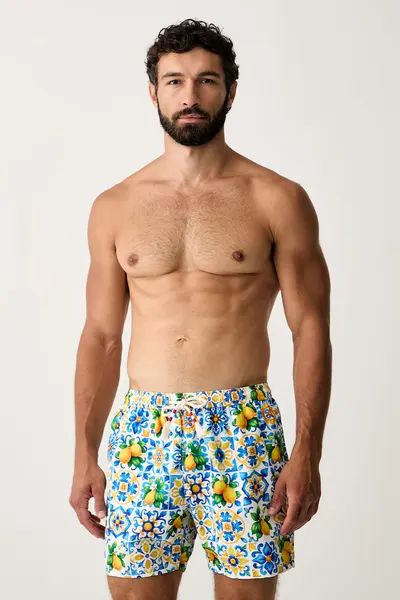 MC2 Saint Barth pantaloni scurți de baie bărbați LIGHTING 70