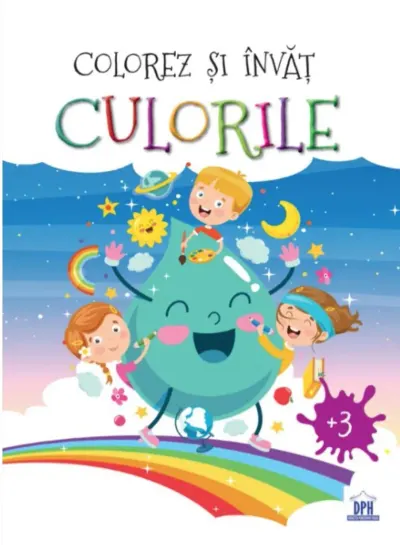 Colorez si invat culorile