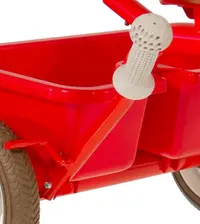 Tricicleta pentru copii Italtrike Passenger Champion Rosu cu scaun ajustabil, roti din cauciuc Eva si free wheel