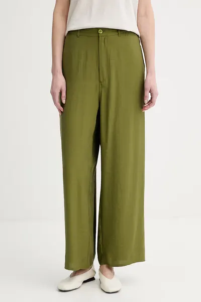 American Vintage pantaloni pentru femei, cu modal