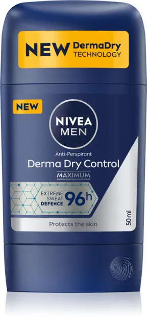 Deodorant stick Engros Nivea 50ml Men Black&white Derma Dry