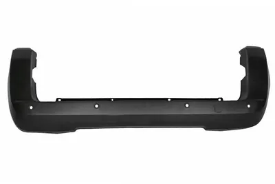 Bara spate varianta cu usa, cu locas senzorii parcare, negru/grunduit potrivit CITROEN NEMO, NEMO/MINIVAN; FIAT FIORINO/MINIVAN, QUBO; PEUGEOT