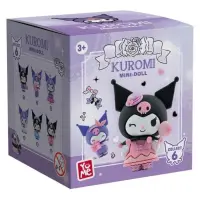 Figurina Yume Hello Kitty and Friends Mini-Doll - Kuromi Birthday Party Series 5 cm