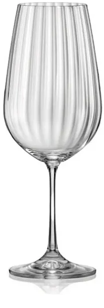Set de pahare de vin Bohemia - Royal Waterfall, 6 buc.x 550 ml