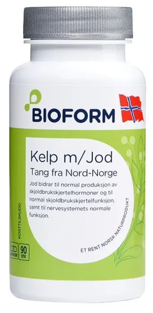 Kelp, 600 mg, 90 capsule, Bioform