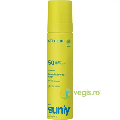 Lotiune Spray pentru Protectie Solara SPF50 pentru Copii Sunly Kids 75ml