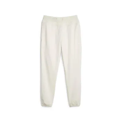 Pantaloni Fitness Femei Strong Power Fleece Jogger Alb