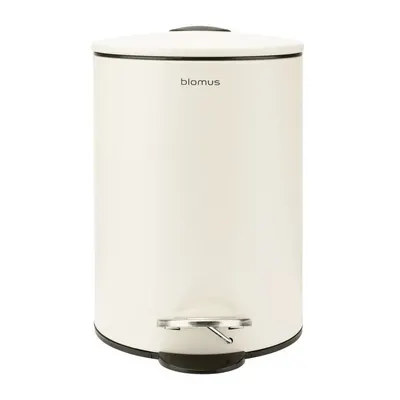 Coș de gunoi crem cu pedală din oțel 3 l Tubo – Blomus