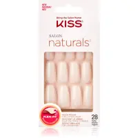 KISS Salon Natural Walk On Air unghii artificiale 28 buc