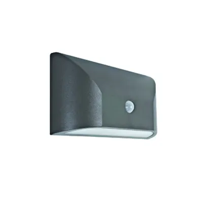 Sumi Sensor LED 6W, 3000K, 300lm, IP65, 230V,antracit