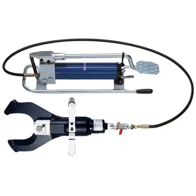 Dispozitiv hidraulic de taiat cablu Dmax 105mm pentru cabluri armate