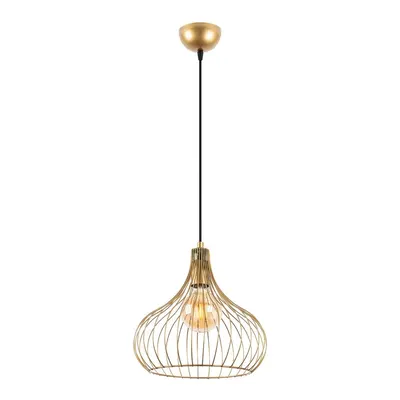Lustră cu abajur din metal ø 22 cm Teldemia – Opviq lights