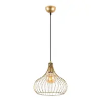 Lustră cu abajur din metal ø 22 cm Teldemia – Opviq lights
