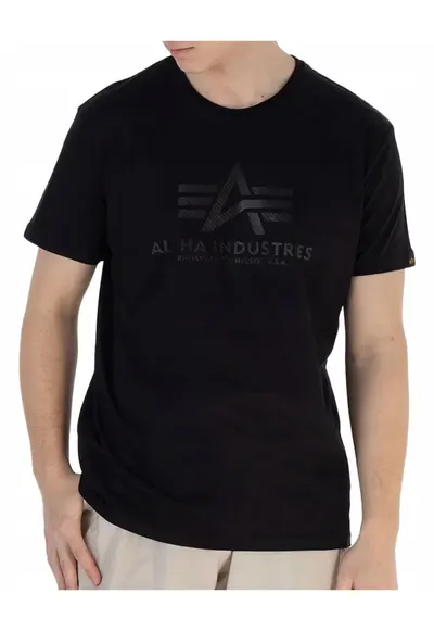 Tricou barbati - 305301611 - Bumbac - Negru - Negru