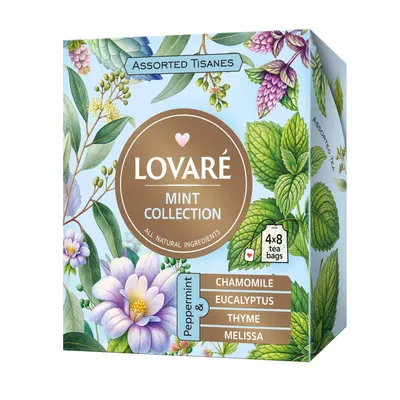 Ceai mentă – Colecție de ceai asortat, MINT, LOVARE