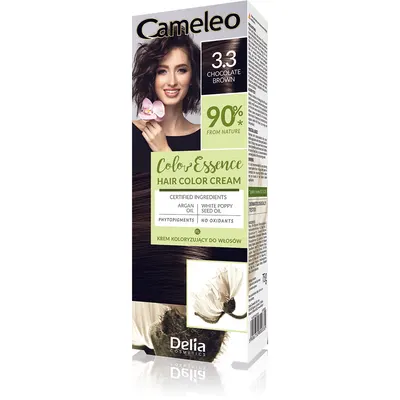 Vopsea de par Cameleo Color Essence 3.3 Chocolate Brown, 75g, Delia Cosmetics