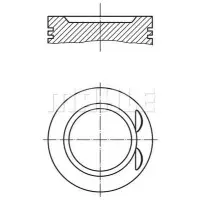 Piston Mahle Original 022 06 00