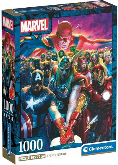 Puzzle Clementoni din 1000 piese - The Avengers