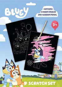Set de carduri răzuibile Kids Licensing Bluey