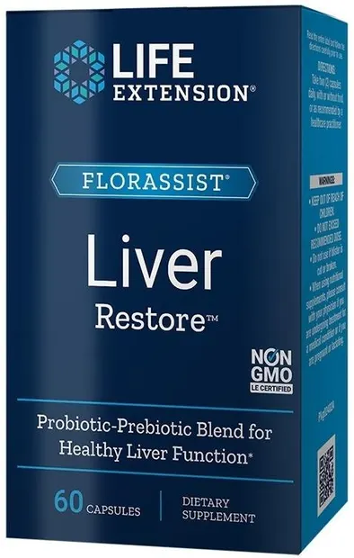 Florassist Liver Restore, 60 capsule, Life Extension