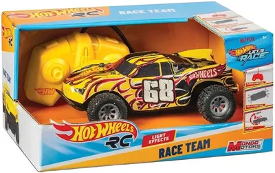 Mașină cu telecomandă Mondo Motors – Hot Wheels Race Team, 1:28, sortiment