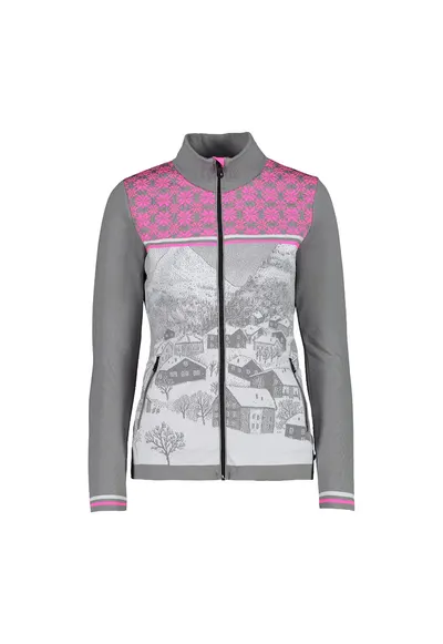 Hanorac Fleece dama - 7H96141 - Gri/Gri Roz