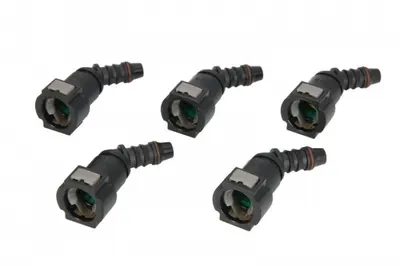 Cuplaj furtun combustibil (unghi, 45 , diametru: 9,89mm, ID 8; 8mm x 10mm, pret pentru 5 buc.)