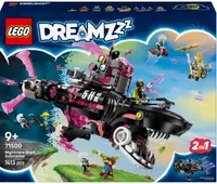 Constructor LEGO DreamZzz 2 în 1 - Submarinul rechinului de coșmar (71500)
