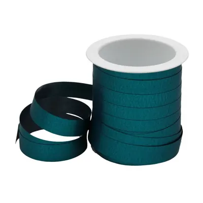 Minirolă rafie turcoaz mat 10m x 10mm