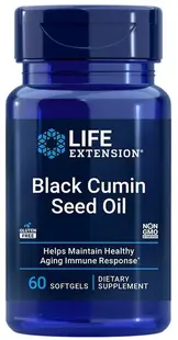 Ulei de semințe de chimen negru, 60 capsule moi, Life Extension