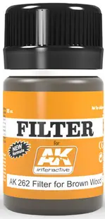 Produs eroziv AK Interactive - DARK FILTER FOR WOOD (AK262) (35 ml)