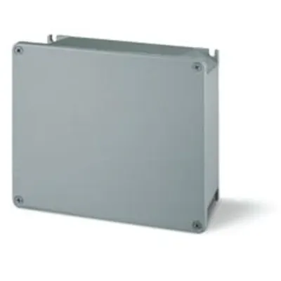 Doza de legaturin253x217x93mm IP66 GREY DIE-CAST ALUMINIUM