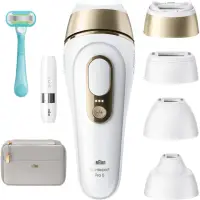 Braun IPL Silk·expert Pro 5 PL5412 dispozitiv inteligent IPL pentru îndepărtarea firelor de păr pentru corp, față, zona bikini și axile 1 buc