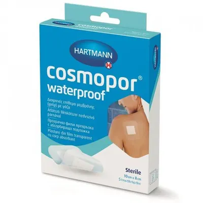 Plasture Waterproof Cosmopor 10x8cm | 5 buc