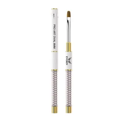 Pensula Pro Art Oval 8mm Grey Bubbles Everin - PAE-21
