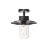 Corp iluminat TAVAN, Molat lumenul Plafon in aer liber, E27, antracit, max. 60W, IP44,